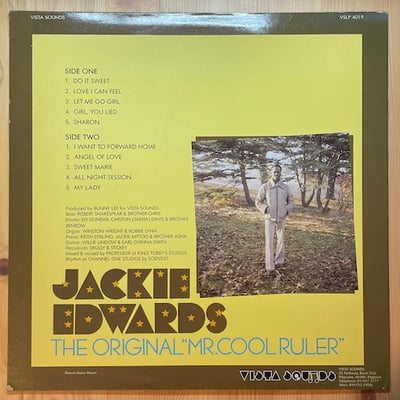 Jackie Edwards - The Original "Mr. Cool Ruler" picture 2