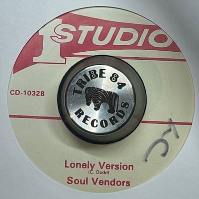 Slim Smith, Sound Dimension - Lonely Lover / Lonely Version picture 2