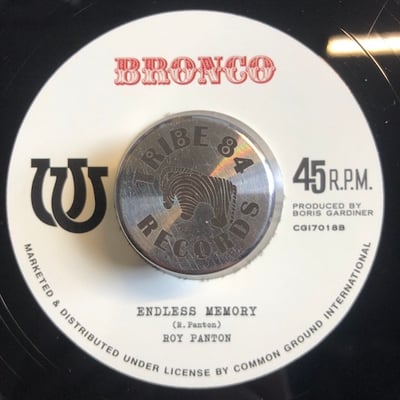 Orville Woods & The Boris Gardiner Happening, Roy Panton - I'm Alone / Endless Memory picture 2