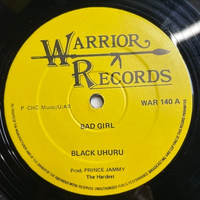 Black Uhuru, Prince Hammer - Bad Girl picture 2
