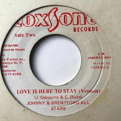 Johnny Osbourne - Love Is Here To Stay picture 2