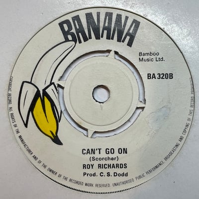 Jackie Mittoo, Roy Richards - Peenie Wallie / Can't Go On picture 2