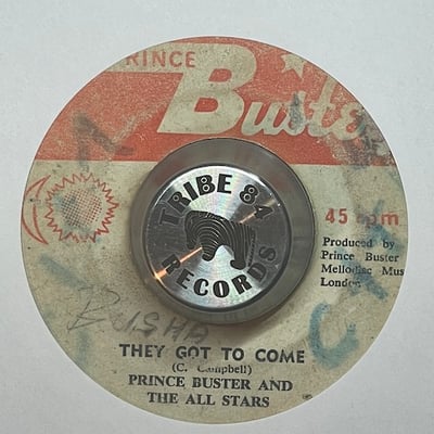 Prince Buster, Prince Buster's All Stars - Beware Brother / They Got To Come picture 2