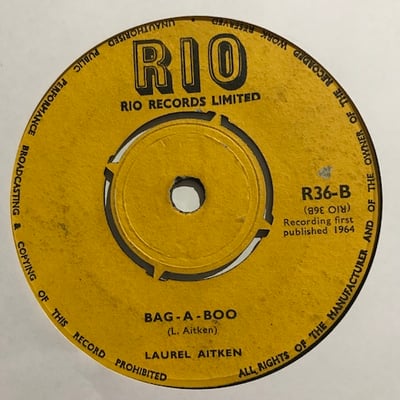 Laurel Aitken - Bug-A-Boo / You Left Me Standing picture 2