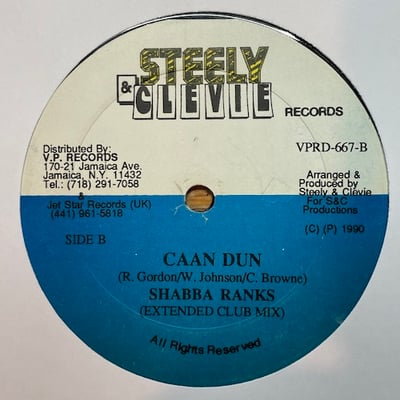 Shabba Ranks - Caan Dun picture 2