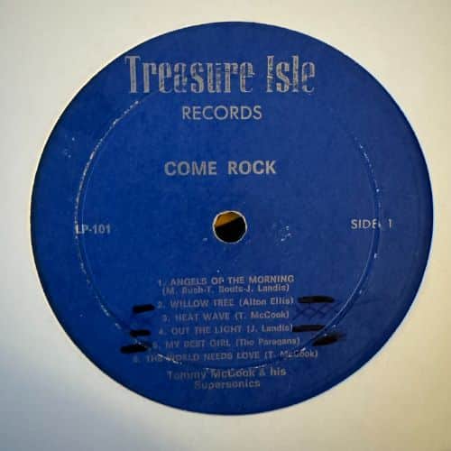 Tommy McCook & The Supersonics – Come Rock