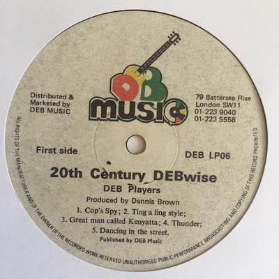 D.E.B. Music Players - 20th. Century Deb-Wise picture 3