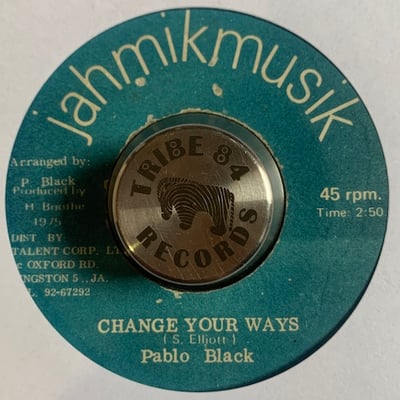 Fred Locks, Pablo Black - Last Days / Change Your Ways picture 2