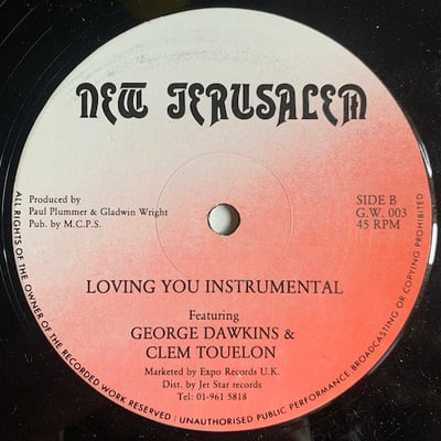Paul Plummer, The Wailers, George Dawkins, Clem Touelon - Always Loving You picture 2