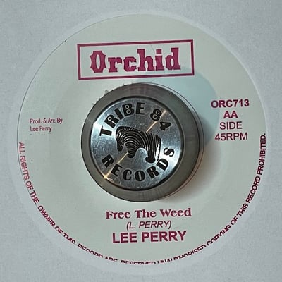 Lee Perry - Roast Fish & Corn Bread / Free The Weed picture 2