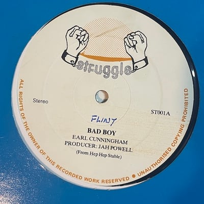 Earl Cunningham, Jah Mike - Bad Boy / I Love The Girl picture 2