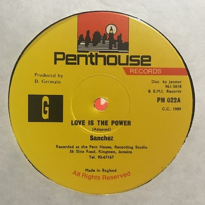 Sanchez, Nana McLean - Love Is The Power / Take Me I'm Yours picture 2