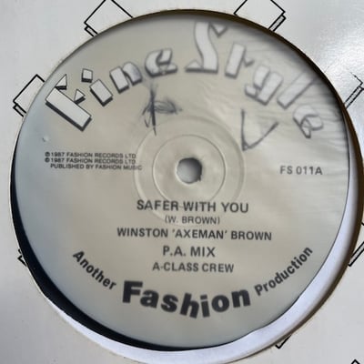Axeman - Safer With You / Raggamuffin picture 2