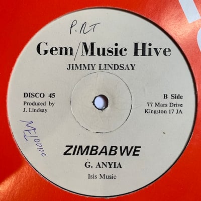 Jimmy Lindsay - Easy / Zimbabwe picture 2