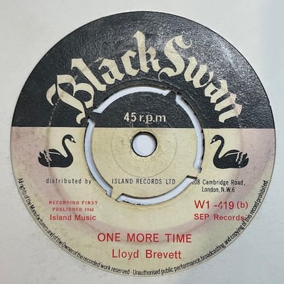 Winston Samuels, Lloyd Brevett - Luck Will Come My-Way / One More Time picture 2