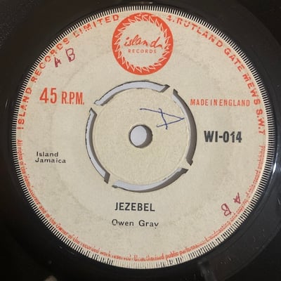 Owen Gray, Millie Small, Owen Gray - Sugar Plum / Jezebel picture 2