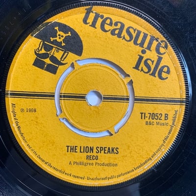 Andy Capp, Rico Rodriguez - Popatop / The Lion Speaks picture 2