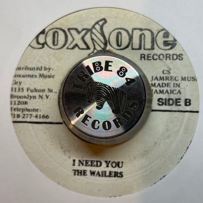 Ken Boothe, The Wailers - Don't Want To See You Cry / I Need You picture 2
