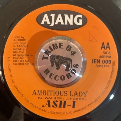 Chukki Star, Ash-I - How Mi So Real! / Ambitious Lady picture 2
