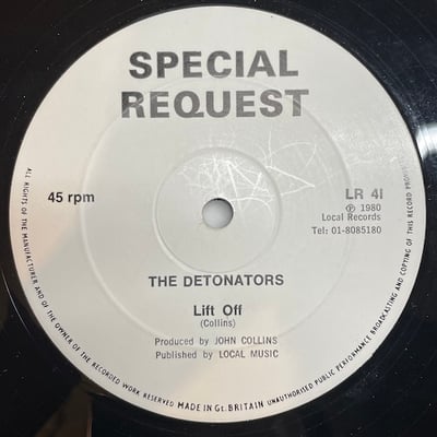 Victor Romero Evans, The Detonators - At The Club / Lift Off picture 2