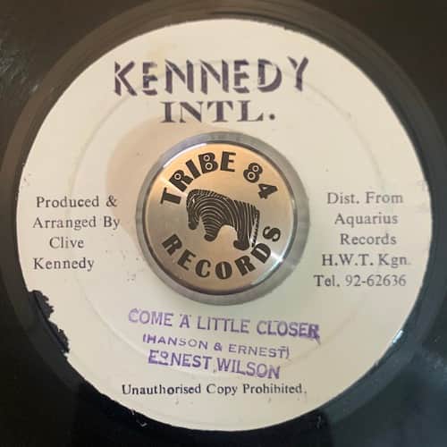 Ernest Wilson – Come A Little Closer