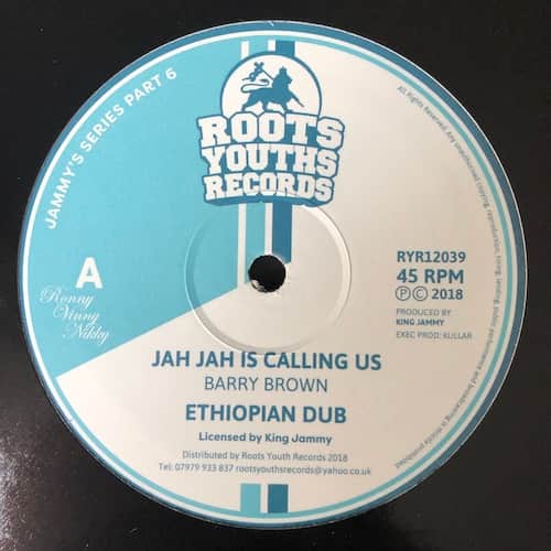 Barry Brown – Jah Jah Is Calling / Own Feet