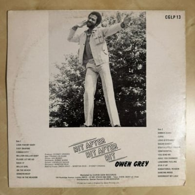 Owen Gray - Hit After Hit After Hit picture 2