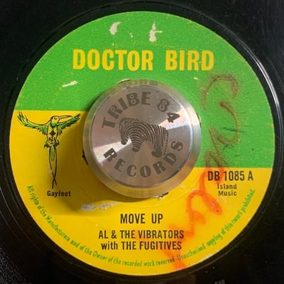 Al & The Vibrators, The Fugitives - Move Up / Lonesome Loverpicture