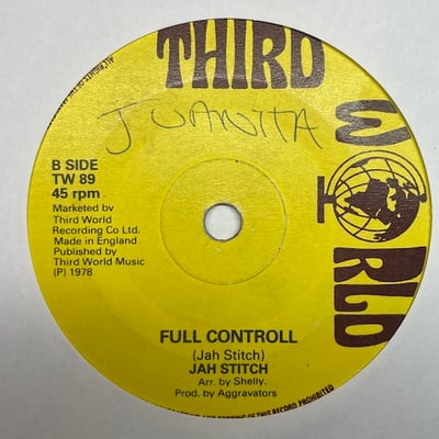 Ranking Starcky, Jah Stitch - Phensic / Full Control picture 2