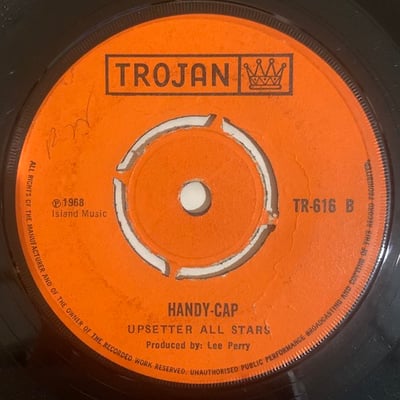 David Isaacs, The Upsetters - Place In The Sun / Handy Cap picture 2