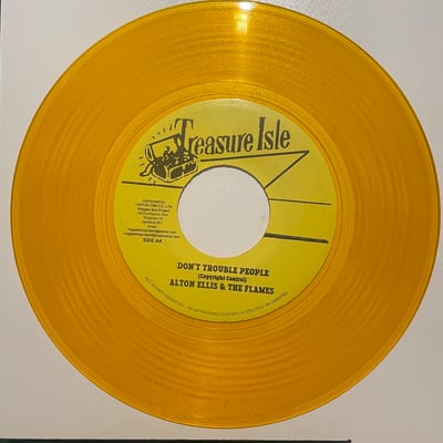 Baba Brooks, Alton Ellis & The Flames - Alcatraz / Don't Trouble People picture 2