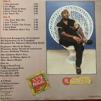 Al Campbell - It's Magic picture 2