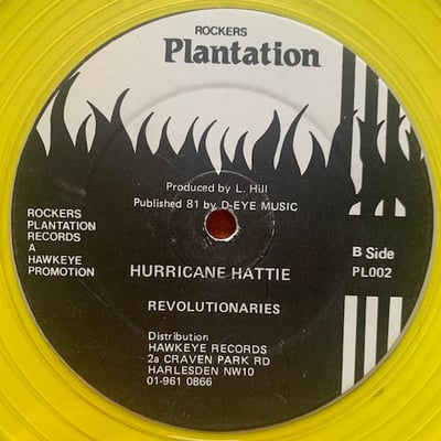 The Rolands, The Revolutionaries - Stormy Night / Hurricane Hattie picture 2
