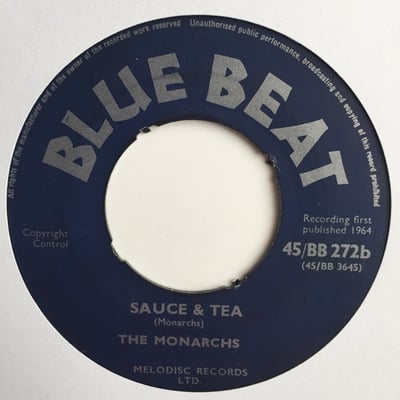 Winston & Errol, The Monarchs - Fay Is Gone / Sauce & Tea picture 2