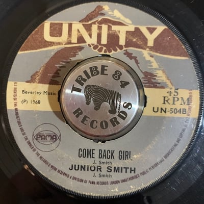 Slim Smith, Junior Smith - Everybody Needs Love / Come Back Girl picture 2