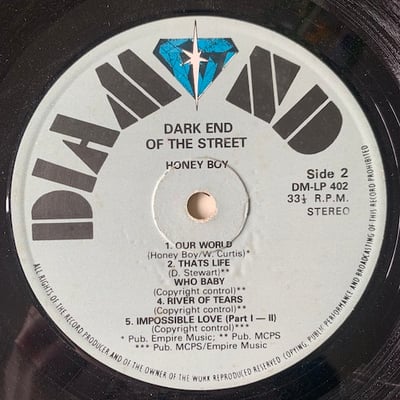 Honey Boy - At The Dark End Of The Street picture 2