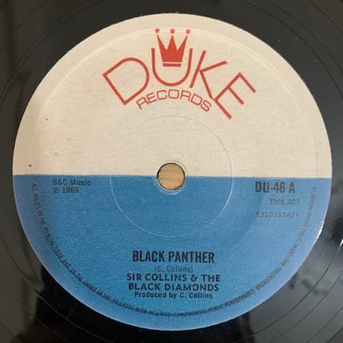 Sir Collins & The Black Diamonds – Black Panther / I Want To Be Loved