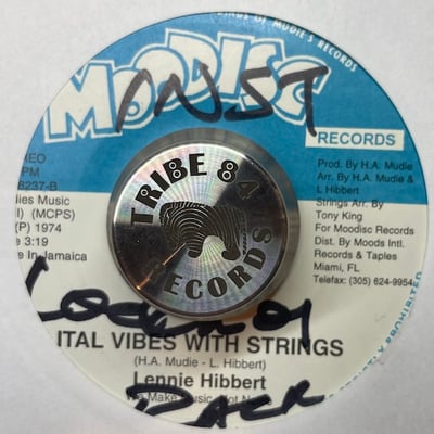 Lennie Hibbert, Mudies All Stars - Ital Vibes picture 2