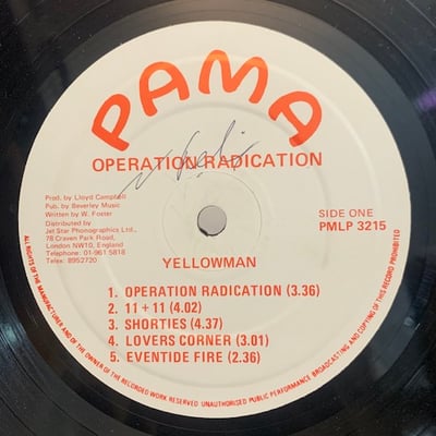 Yellowman - Operation Radication picture 4