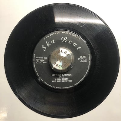 Justin Hinds & The Dominoes, Don Drummond And His Band - Mother Banner / Allepon picture 3