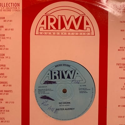 Sister Audrey - I Love You / No Work picture 2