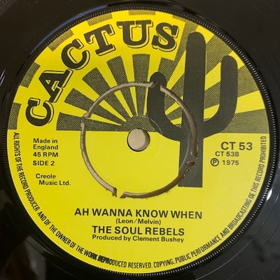 Mighty Soul Rebels - Soon I'll Be Home / Ah Wanna Know When picture 2