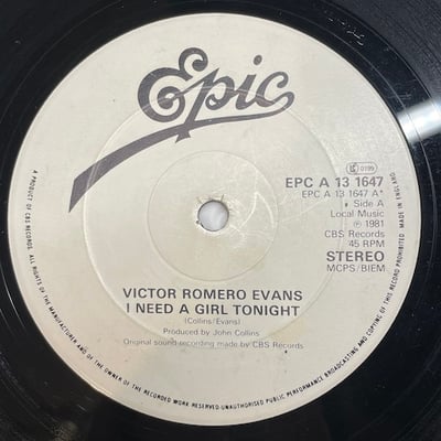 Victor Romero Evans - I Need A Girl Tonight picture 2