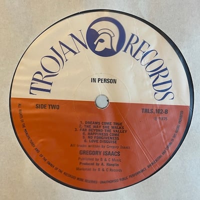 Gregory Isaacs - In Person picture 3