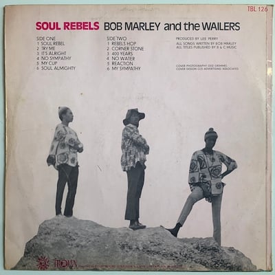 Bob Marley & The Wailers - Soul Rebels picture 2