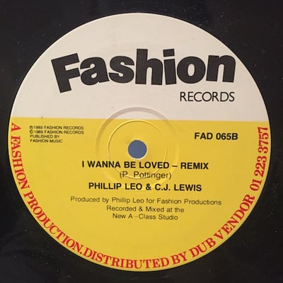 Phillip Leo, CJ Lewis - Why Do Fools Fall In Love? / I Wanna Be Loved (Remix) picture 2