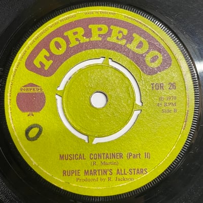 Rupie Martin's All Stars - Musical Container picture 2