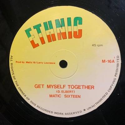 Matic 16 - Get Myself Together / Matic M-16 Stylepicture