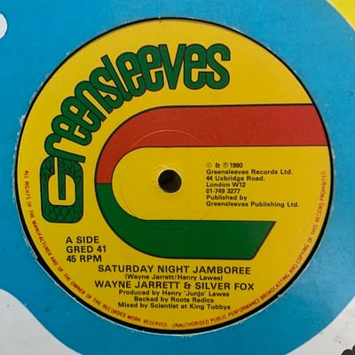 Wayne Jarrett, Silver Fox - Saturday Night Jamboree / Got To Be Sure picture 2