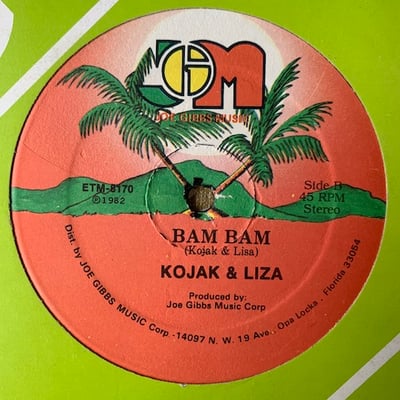 Barry Brown, Nigger Kojak & Liza - Them A Fight / Bam Bam picture 2